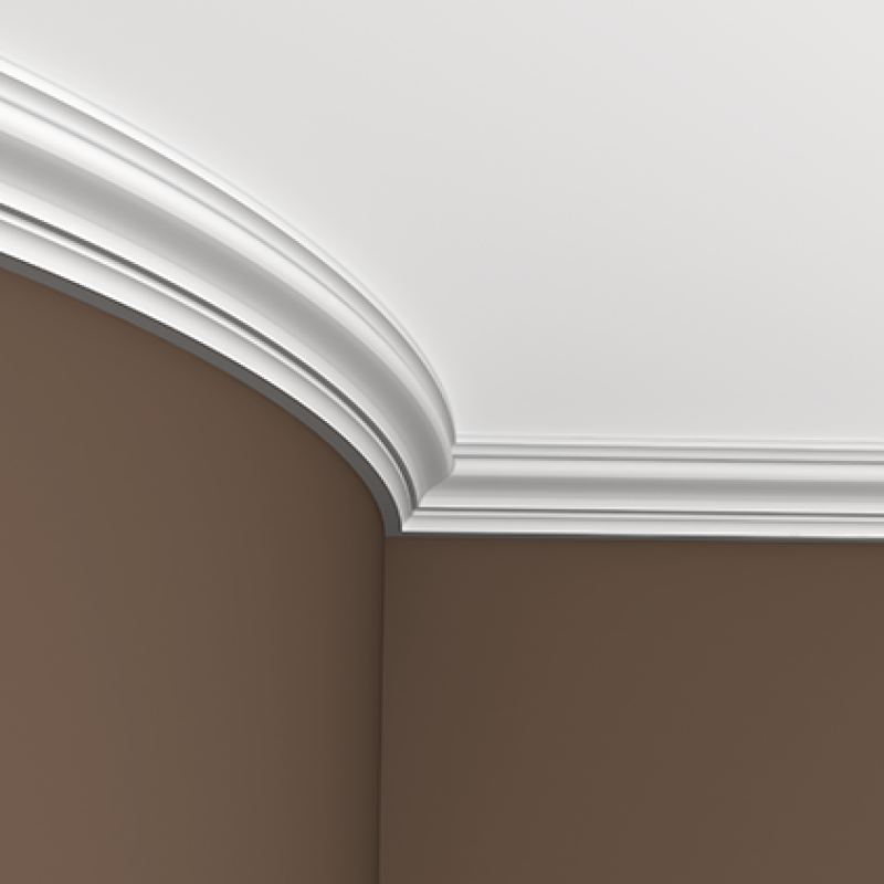 Плинтус потолочный без орнамента 1.50.100 в Казани