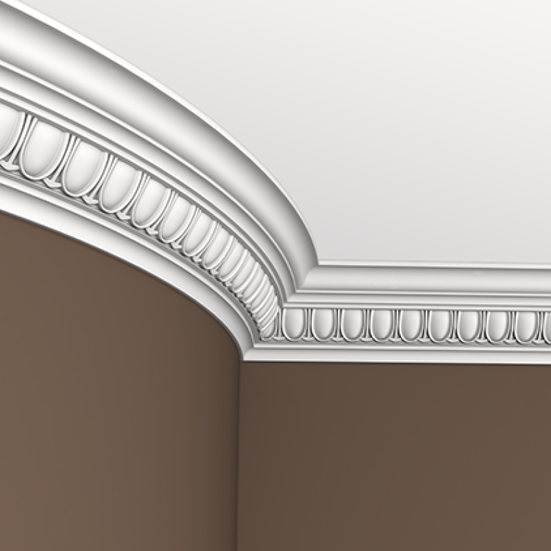 потолочный плинтус с орнаментом Гибкий 1.50.116F в Казани