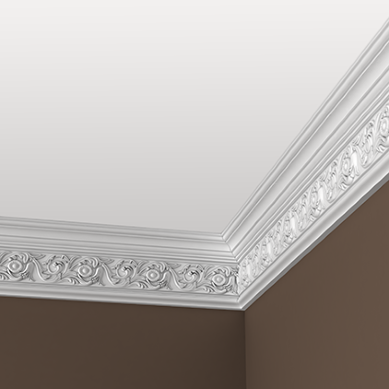 потолочный плинтус с орнаментом 1.50.128 в Казани