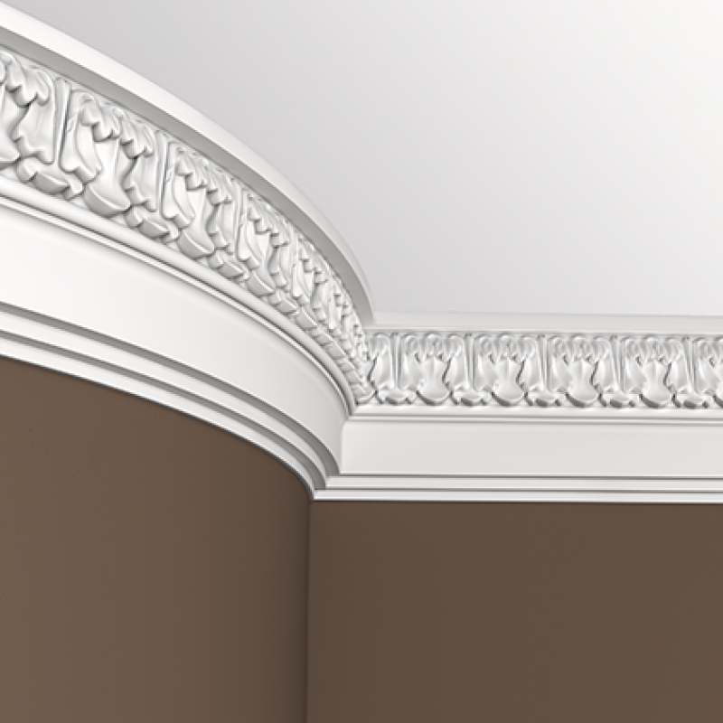 потолочный плинтус с орнаментом Гибкий 1.50.136F в Казани