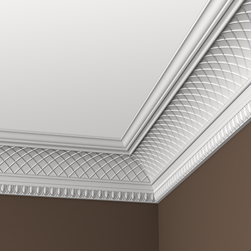 потолочный плинтус с орнаментом 1.50.138 в Казани