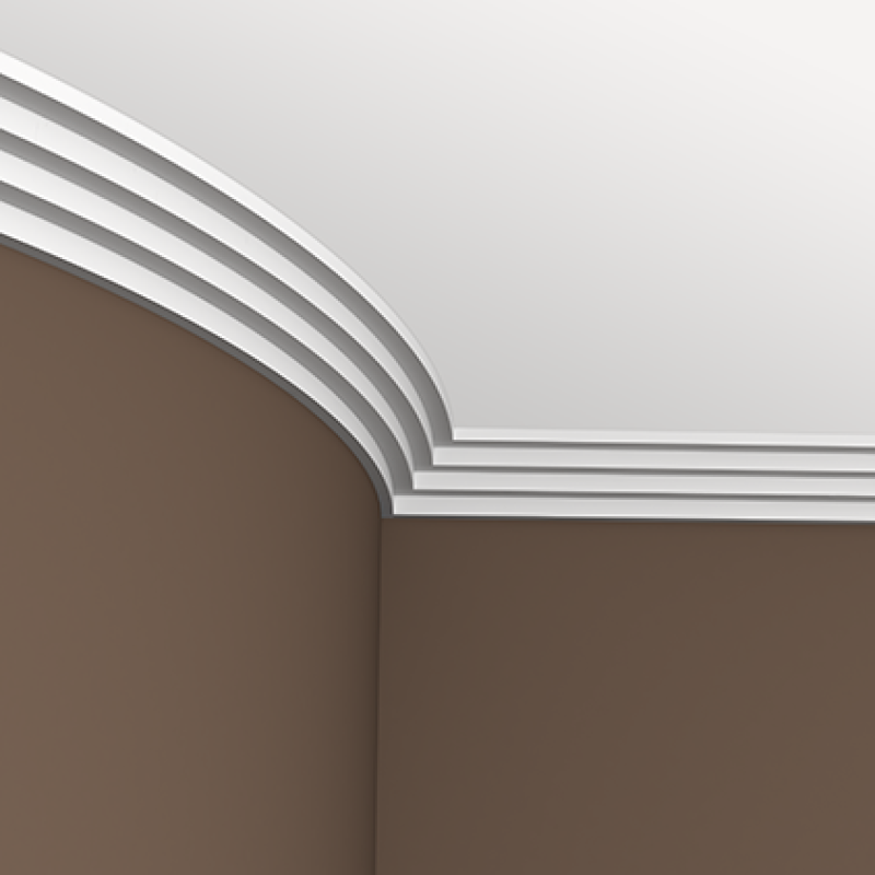 Плинтус потолочный без орнамента 1.50.140 в Казани