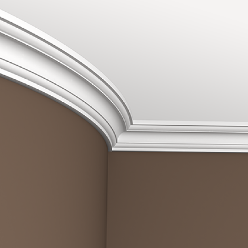 Плинтус потолочный без орнамента 1.50.141 в Казани