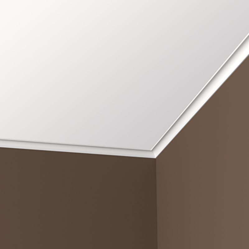 Плинтус потолочный без орнамента1.50.154 в Казани