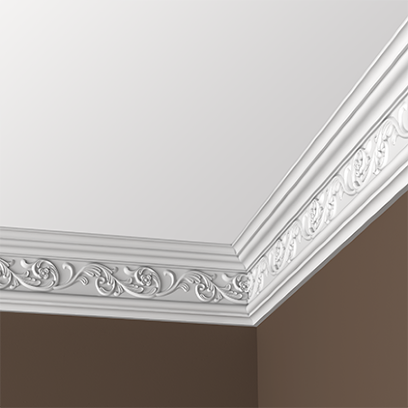 потолочный плинтус с орнаментом 1.50.163 в Казани