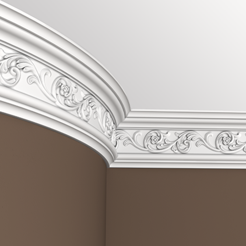 потолочный плинтус с орнаментом 1.50.163 в Казани