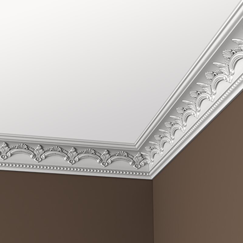 потолочный плинтус с орнаментом 1.50.183 в Казани
