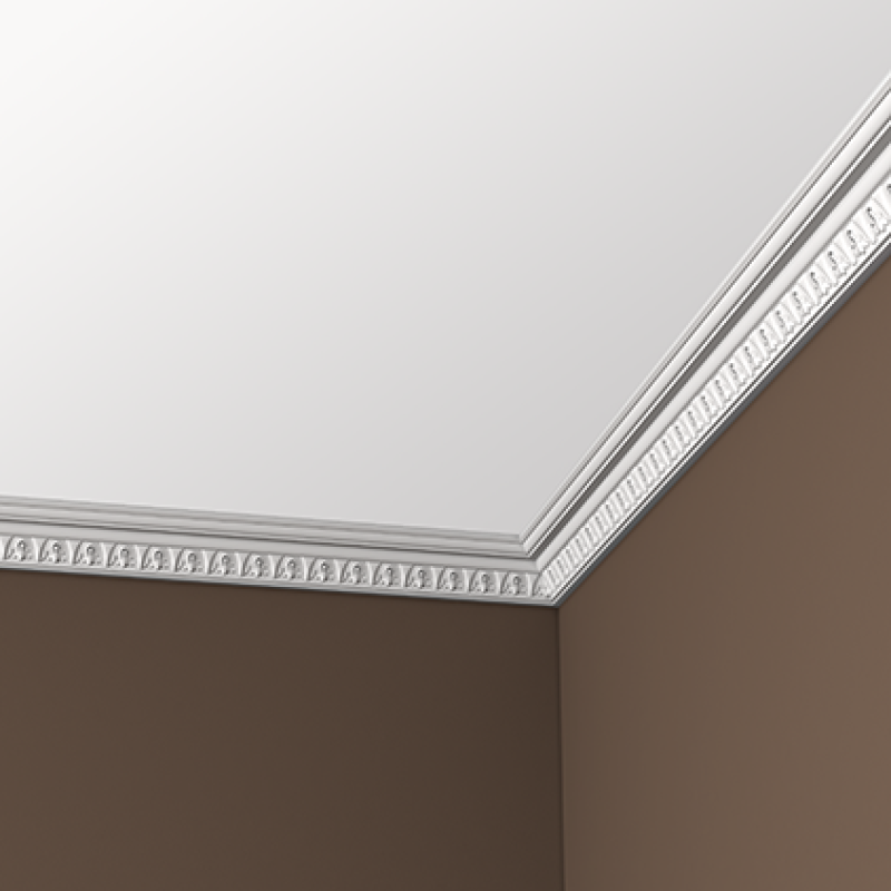 потолочный плинтус с орнаментом 1.50.187 гибкий в Казани