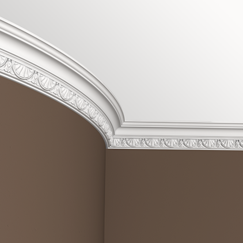 потолочный плинтус с орнаментом Гибкий 1.50.251F в Казани