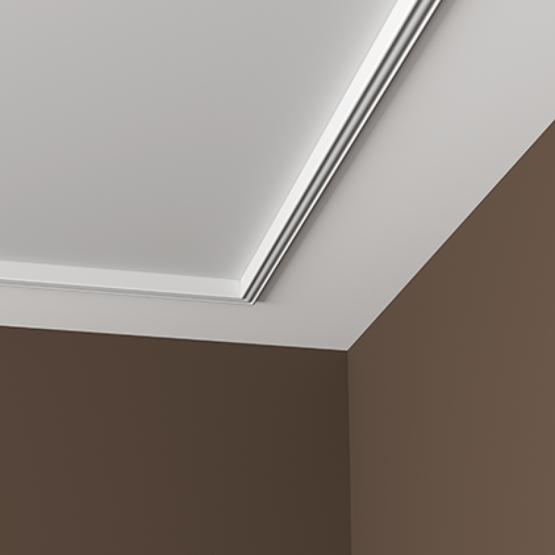 Плинтус потолочный без орнамента 1.50.258 в Казани