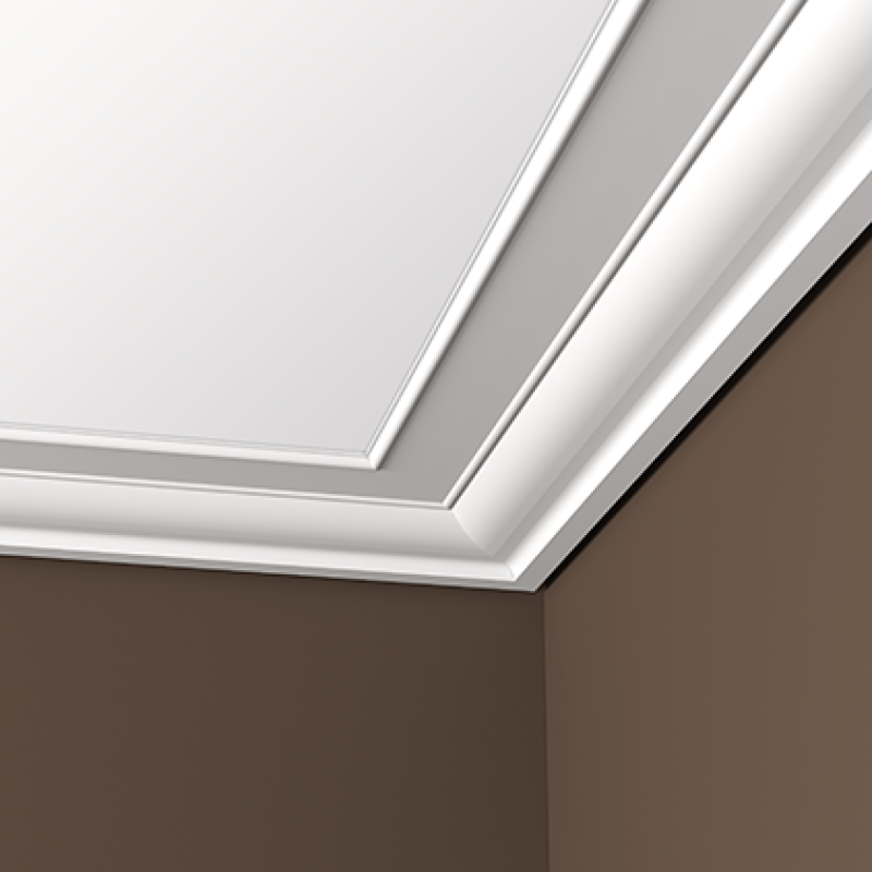 Плинтус потолочный без орнамента 1.50.270 в Казани