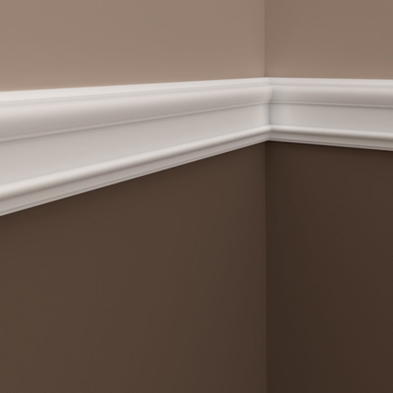 Молдинг без орнамента Гибкий 1.51.307F в Казани