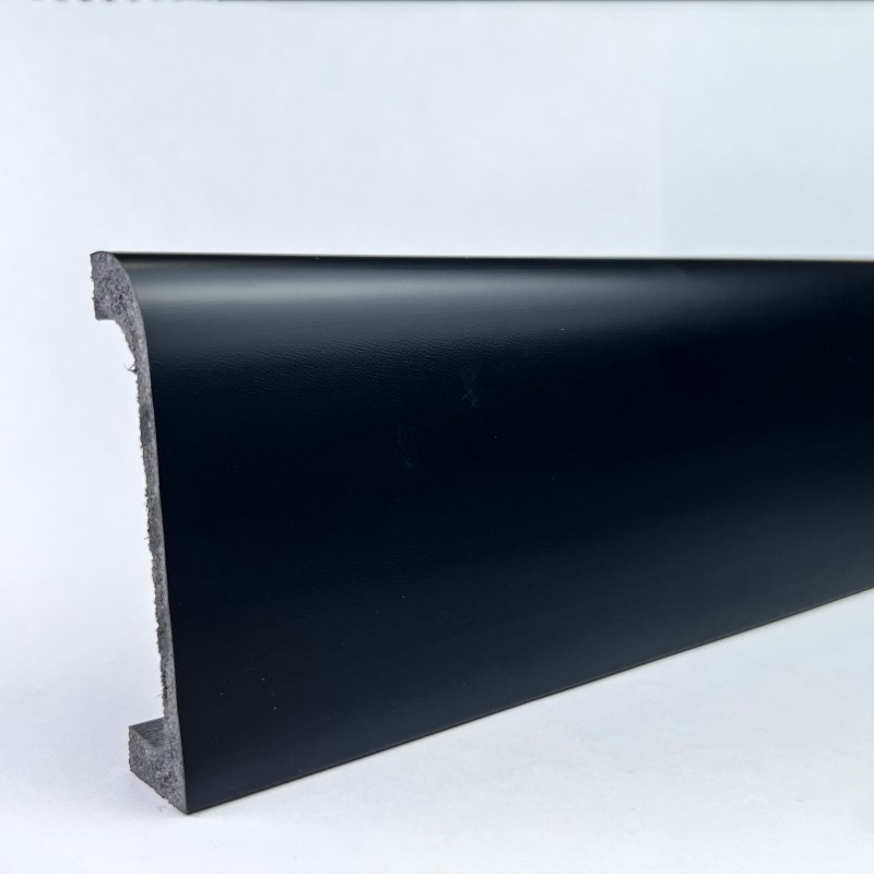 Плинтус напольный ПЛ 16 80-19 Черный антрацит