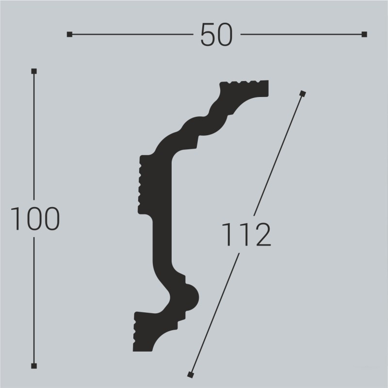 Карниз К4 100-50 в Казани