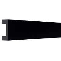 Молдинг МЛ 18/2,6 Черный антрацит