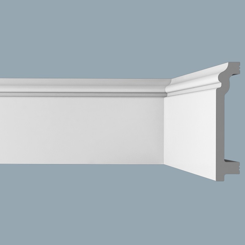 Плинтус напольный из дюрополимера П4 100-20 в Казани