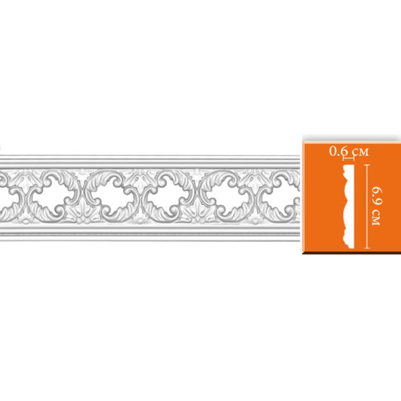 DT-8023/66 молдинг DECOMASTER-2 (69х6х2400мм) в Казани