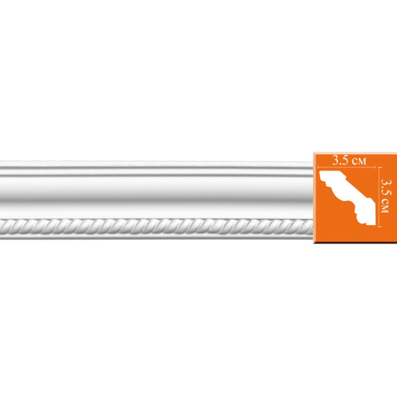 95637/30 FLEXIBLE плинтус DECOMASTER-2 (35х35х2400мм) в Казани