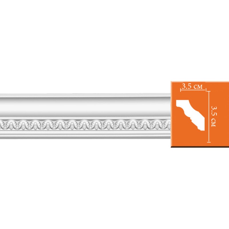 95348/64 плинтус DECOMASTER-2 (35х35х2400мм) в Казани