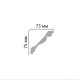 D154/12 Плинтус ДМ(77*77*2000 мм) в Казани