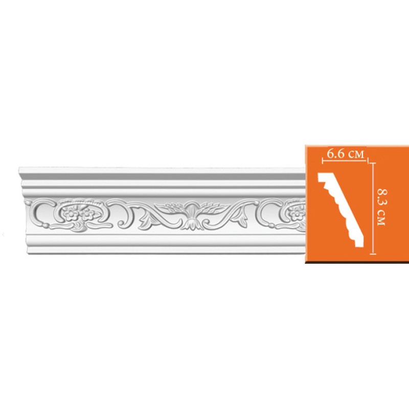 95036/15 FLEXIBLE плинтус DECOMASTER-2 (83х66х2400мм) в Казани