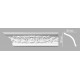 95022 ШК/40 плинтус DECOMASTER-3 (80х80х2400мм) в Казани
