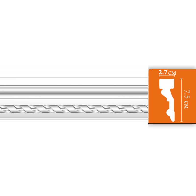 DT 1 S/40 молдинг DECOMASTER-2 (75х27x2400мм) в Казани