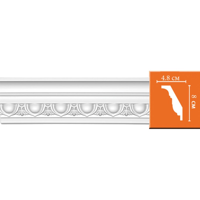 DT 23/14 FLEXIBLE плинтус DECOMASTER-2 (80х48x2400мм) в Казани