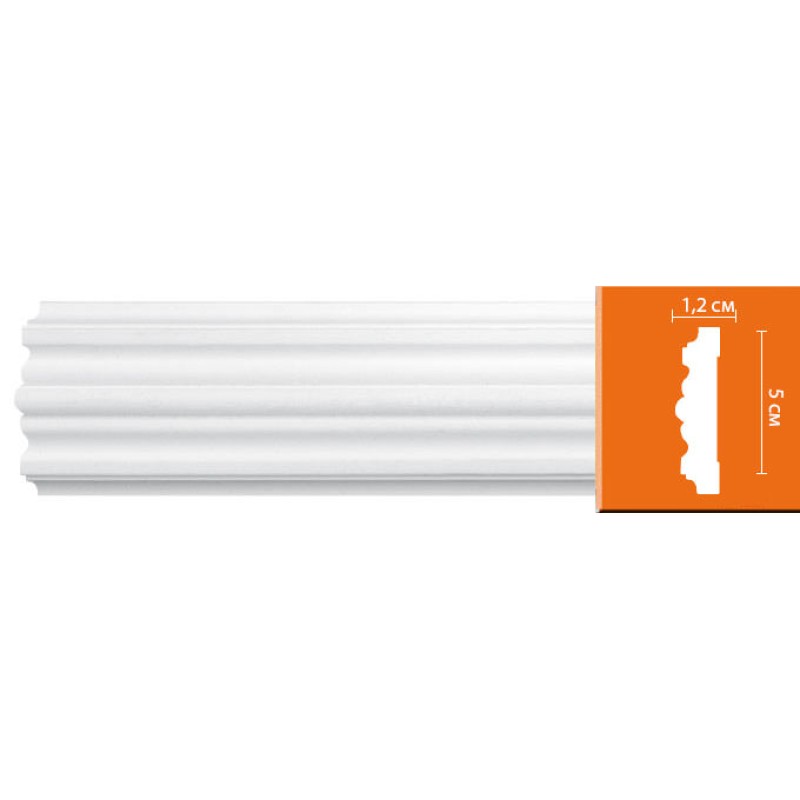 97615/30 FLEXIBLE молдинг DECOMASTER-2 (50х12х2400мм) в Казани