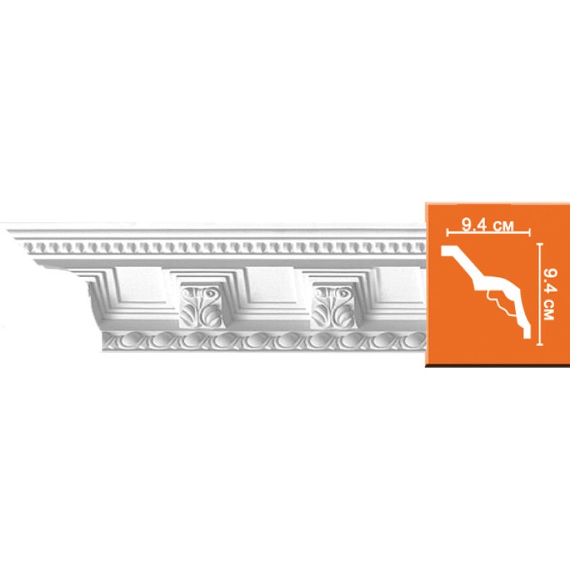 95338/18 плинтус DECOMASTER-2 (94х94х2400мм) [DT-318s] в Казани