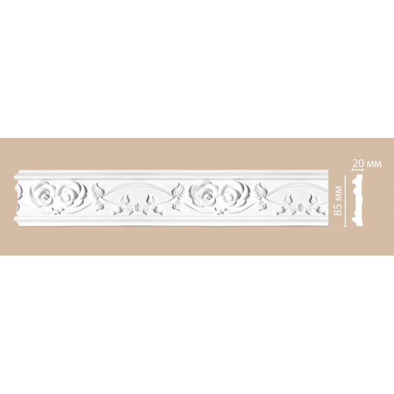 DT 9861/45 молдинг DECOMASTER-1 (84х20х2400мм) =DT-8624 в Казани