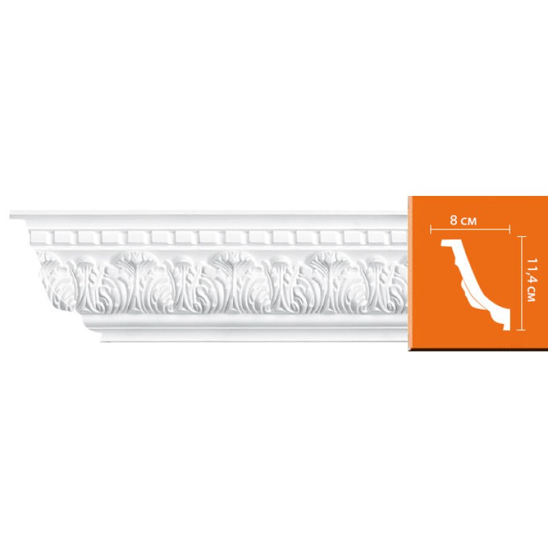 95647/26 плинтус DECOMASTER-2 (114x80x2400мм) в Казани