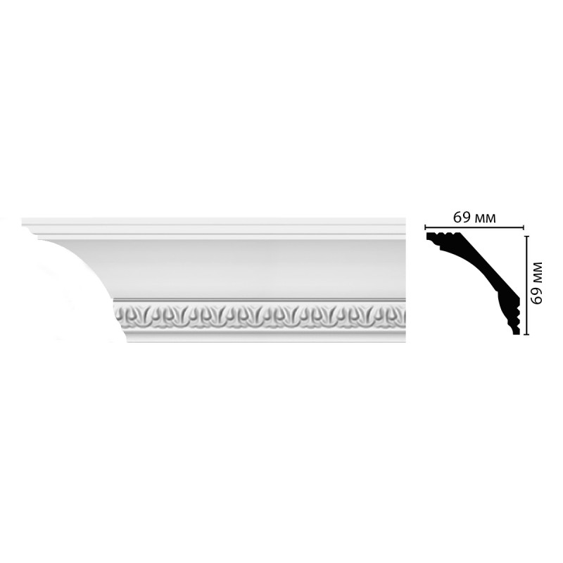 D100B/14 Плинтус ДМ(69*69*2000 мм) в Казани