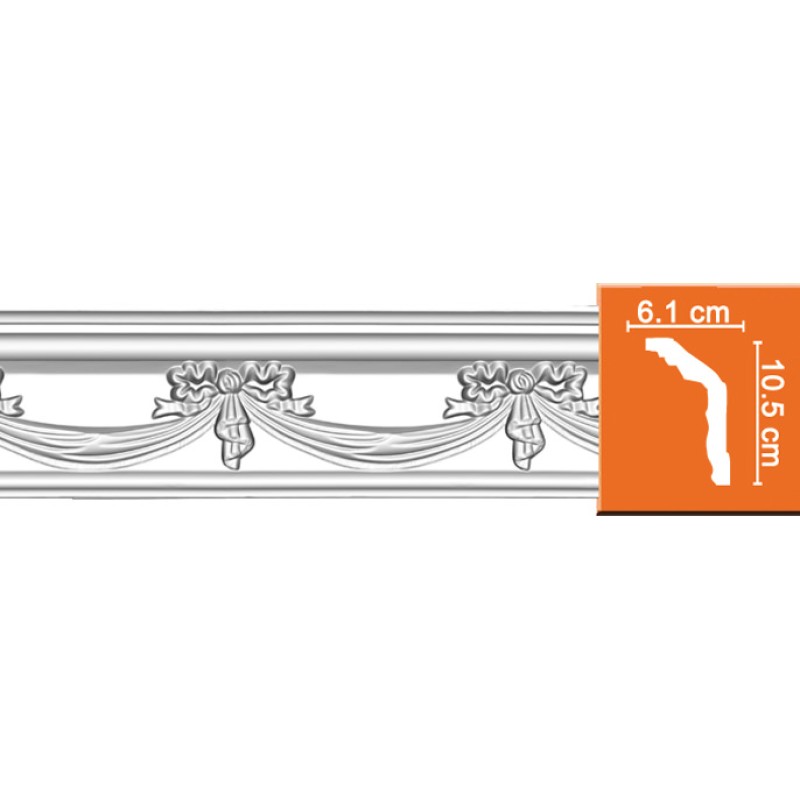 95603/30 плинтус DECOMASTER-2 (105х61х2400мм) в Казани