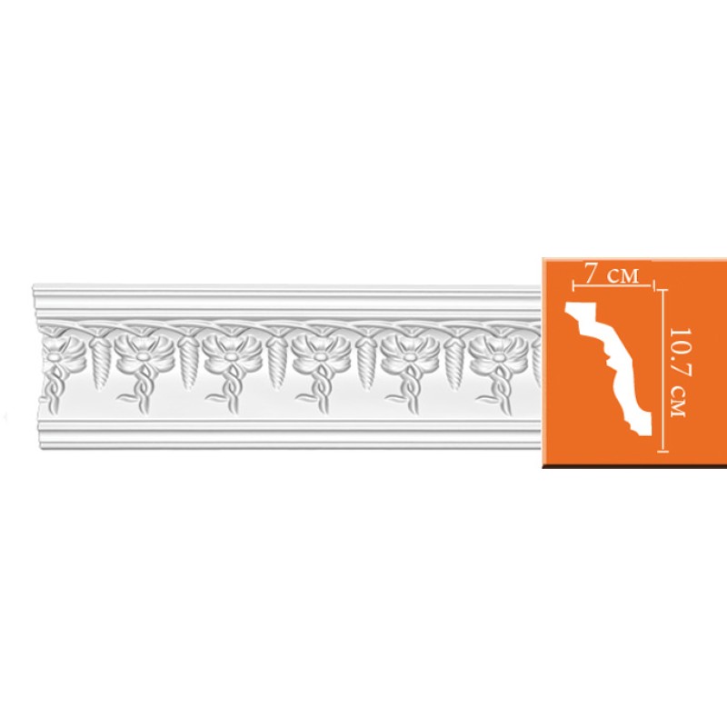 95696/22 плинтус DECOMASTER-2 (107х70х2400мм) в Казани