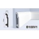 Плинтус Hiwood B100V1 103*22*2000 мм