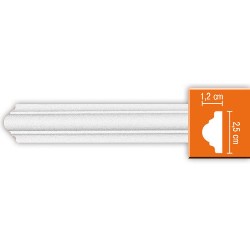 97012/65 FLEXIBLE молдинг DECOMASTER-2 (25х12х2400мм) в Казани