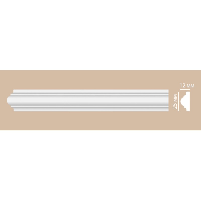 97012/65 FLEXIBLE молдинг DECOMASTER-2 (25х12х2400мм) в Казани