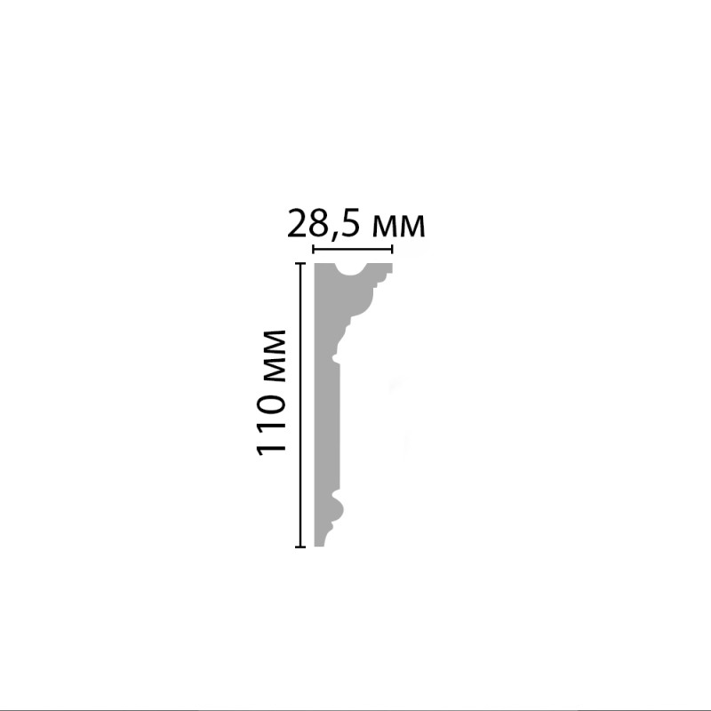 D225/14 Плинтус ДМ(110*29*2000 мм) в Казани