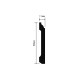 Плинтус Hiwood B80C 80*11*2000 мм