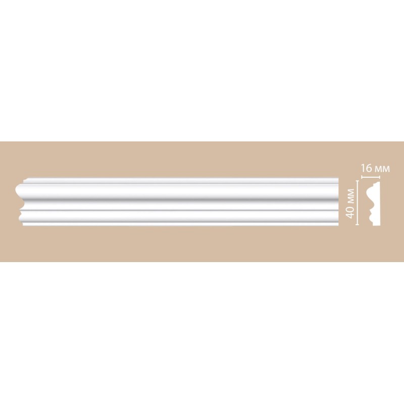 97803/40 FLEXIBLE молдинг DECOMASTER-2 (40х16х2400мм) в Казани