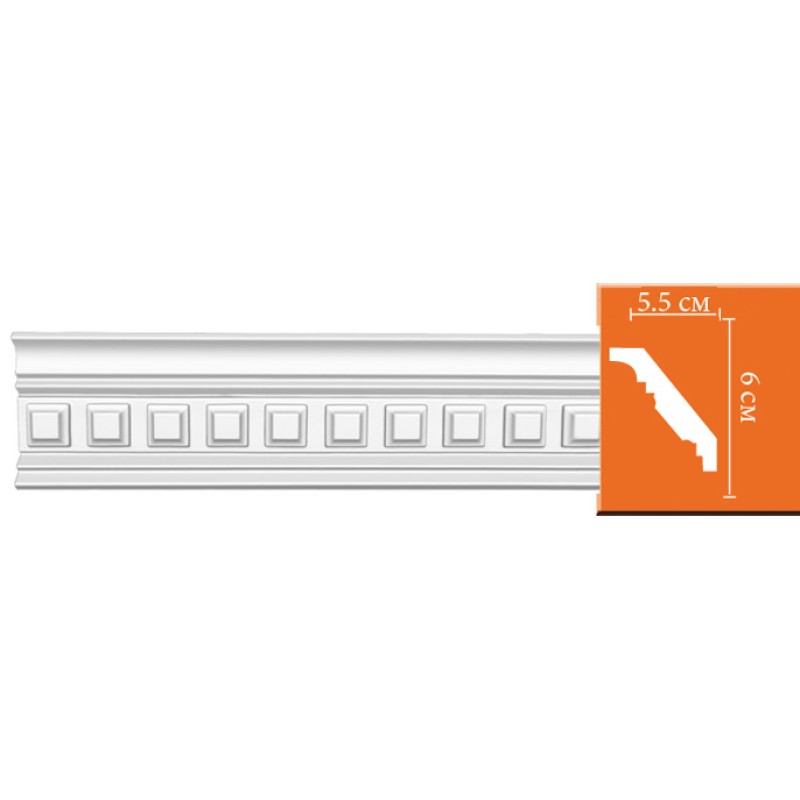 95126/32 FLEXIBLE плинтус DECOMASTER-2 (60х55х2400мм) в Казани