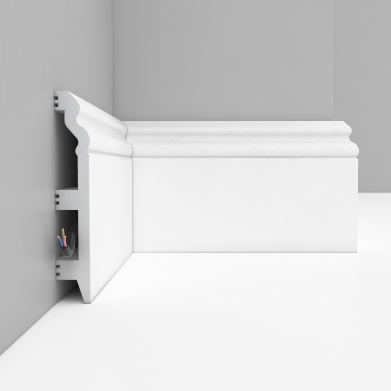 Плинтус напольный Decomaster D233-115ДМ (120*23*2400мм) в Казани