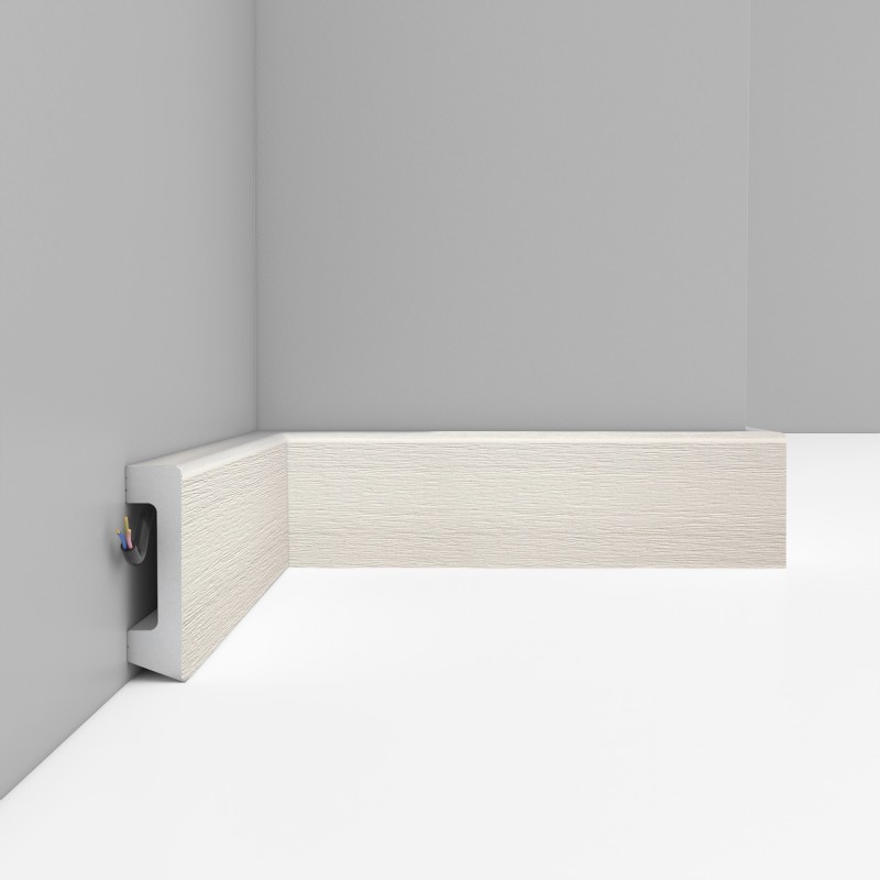 Плинтус напольный Decomaster D234-16ДМ (58*16*2400мм) в Казани