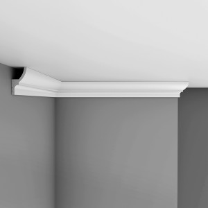 Плинтус потолочный под подсветку Decomaster D501 ДМ (73*40*2000 мм) в Казани