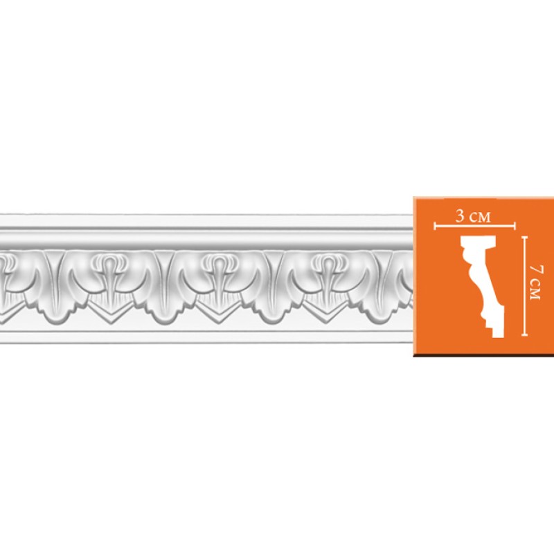 95214/15 FLEXIBLE плинтус DECOMASTER-2 (70х30х2400мм) в Казани