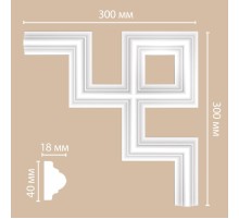 97010-9/40 угол DECOMASTER-2 (300х300мм) в Казани