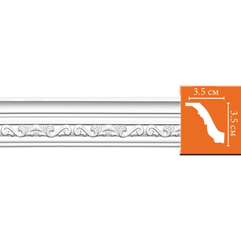 95842/30 FLEXIBLE плинтус DECOMASTER-2 (35х35х2400мм) в Казани