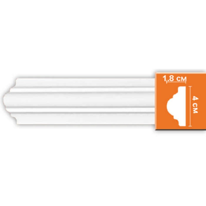 97010/33 FLEXIBLE молдинг DECOMASTER-2 (40х18х2400мм) в Казани