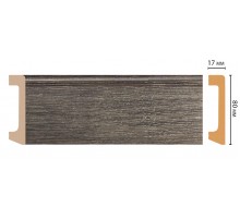 D235-86 ШК/20 Плинтус напольн.DECOMASTER(80*17*2400 мм) в Казани